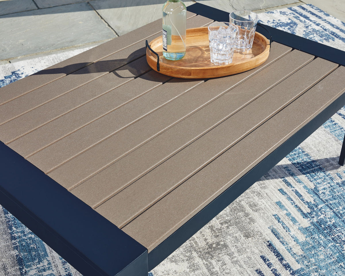East Beach - Blue - Rectangular Cocktail Table by Ashley – view 3