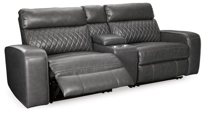Samperstone - Power Reclining Sectional by Ashley – view 2