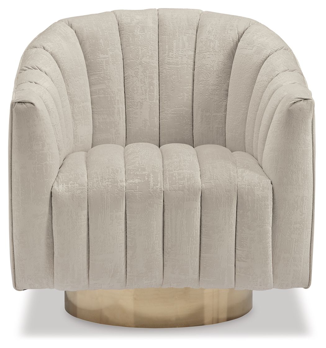 Penzlin - Swivel Accent Chair - Pearl by Ashley – view 2
