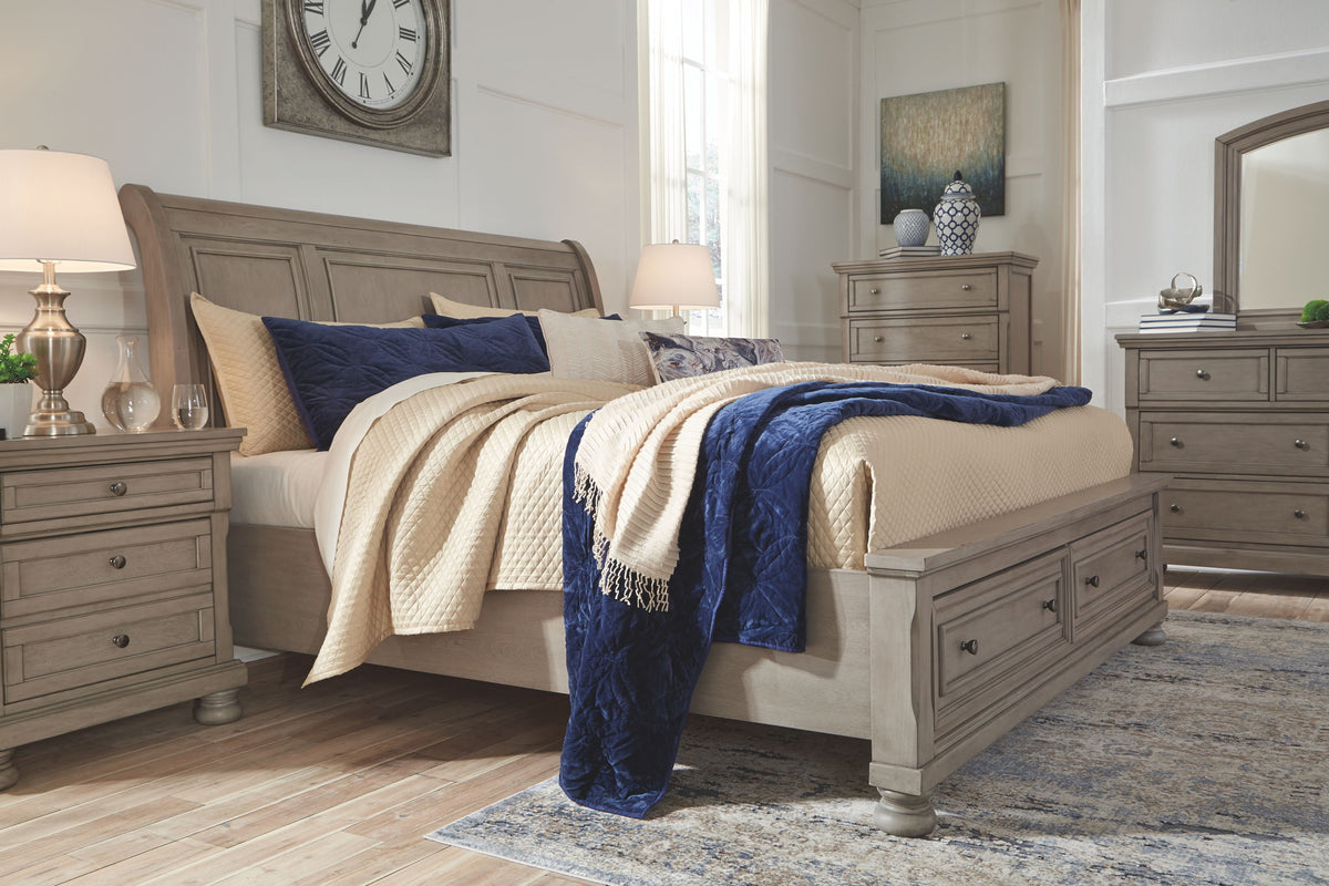 Lettner - Sleigh Bedroom Set by Ashley – view 13