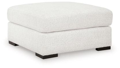 Misty-Lakes - Oversized Accent Ottoman - Chalk by Ashley – Accent Ottomans