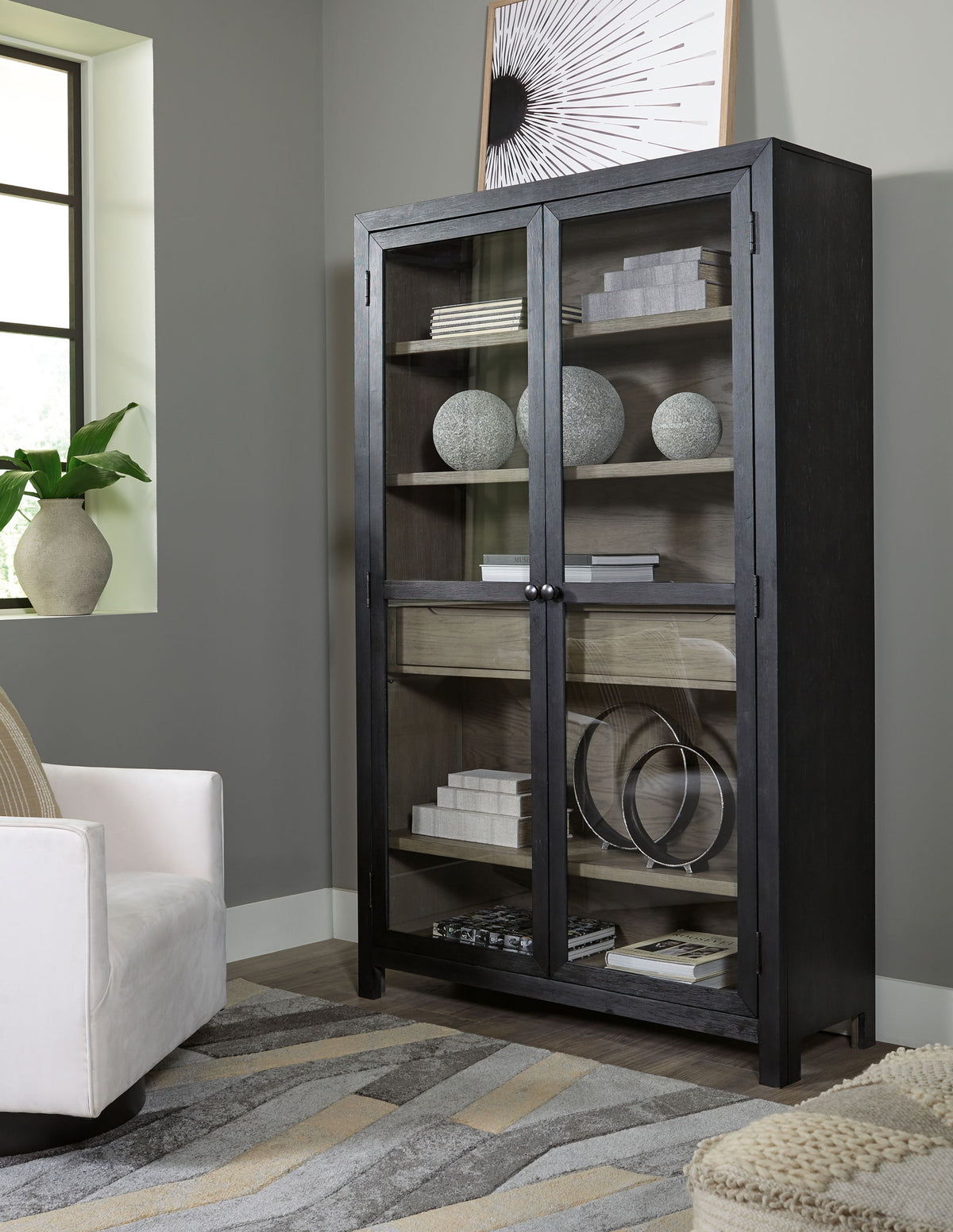 Lenston - Accent Cabinet by Ashley – view 3