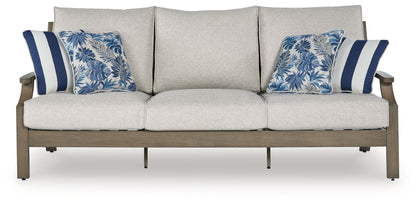 Rainier Ranch - Sofa With Cushion - Brown / Beige by Ashley – view 2