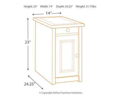 Bolanburg - Chair Side End Table by Ashley – view 3