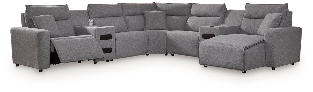 Modmax II - 7 Piece Reclining Sectional by Ashley – view 2