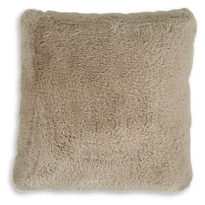 Gariland - Faux Fur Pillow by Ashley – view 2