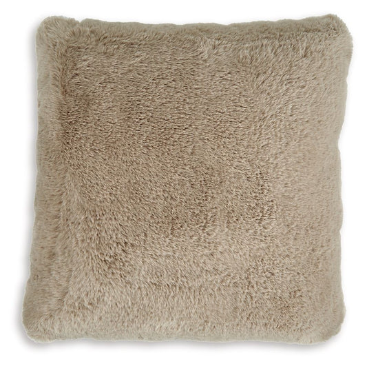 Gariland - Faux Fur Pillow by Ashley – view 2
