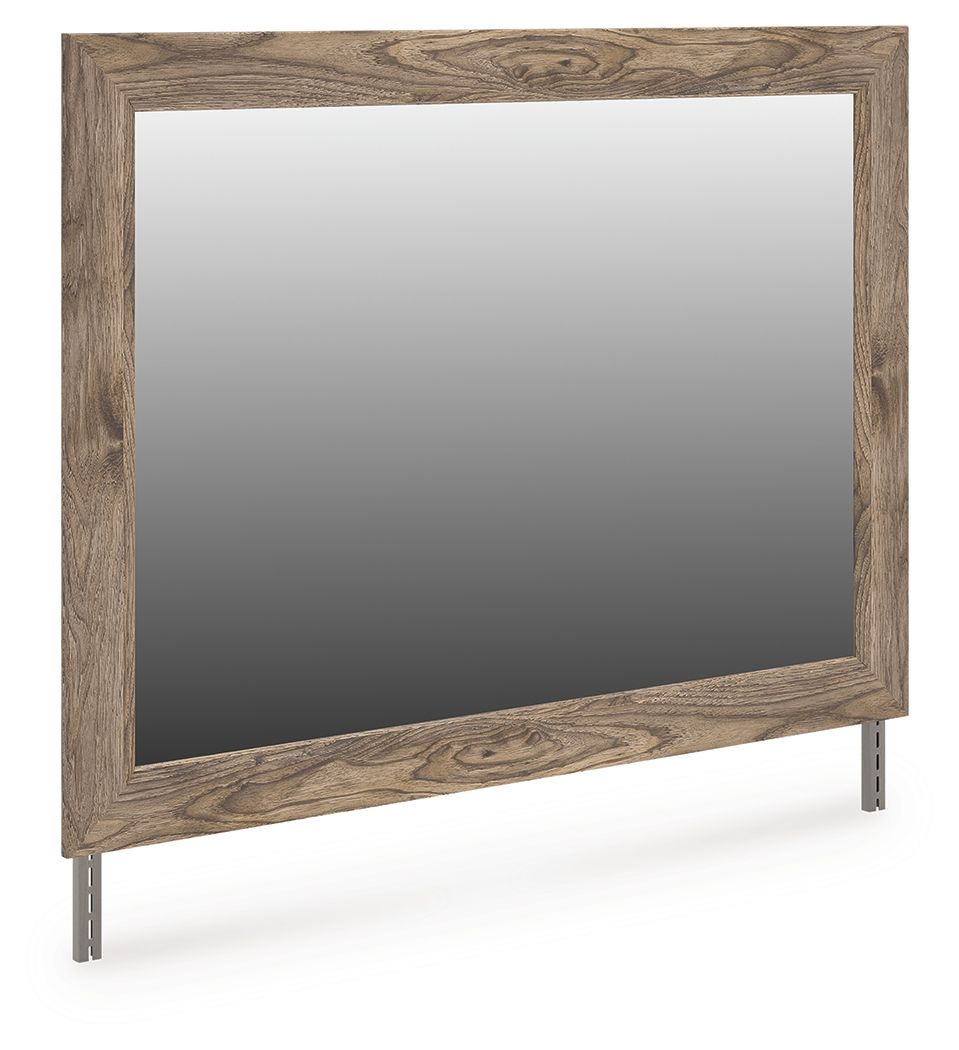 Rusticott - Bedroom Mirror - Brown by Ashley – view 2