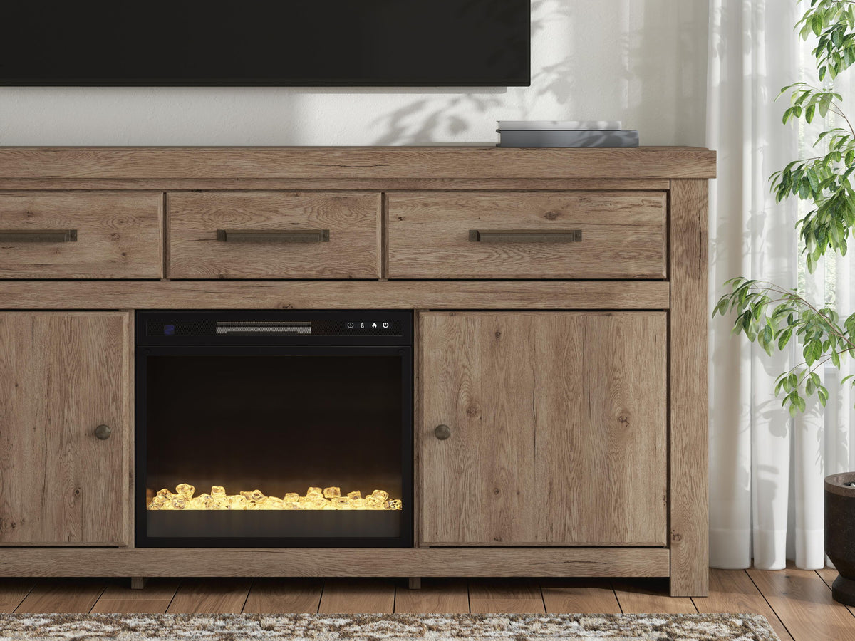 Garistyn - TV Stand With Fireplace Option – view 7