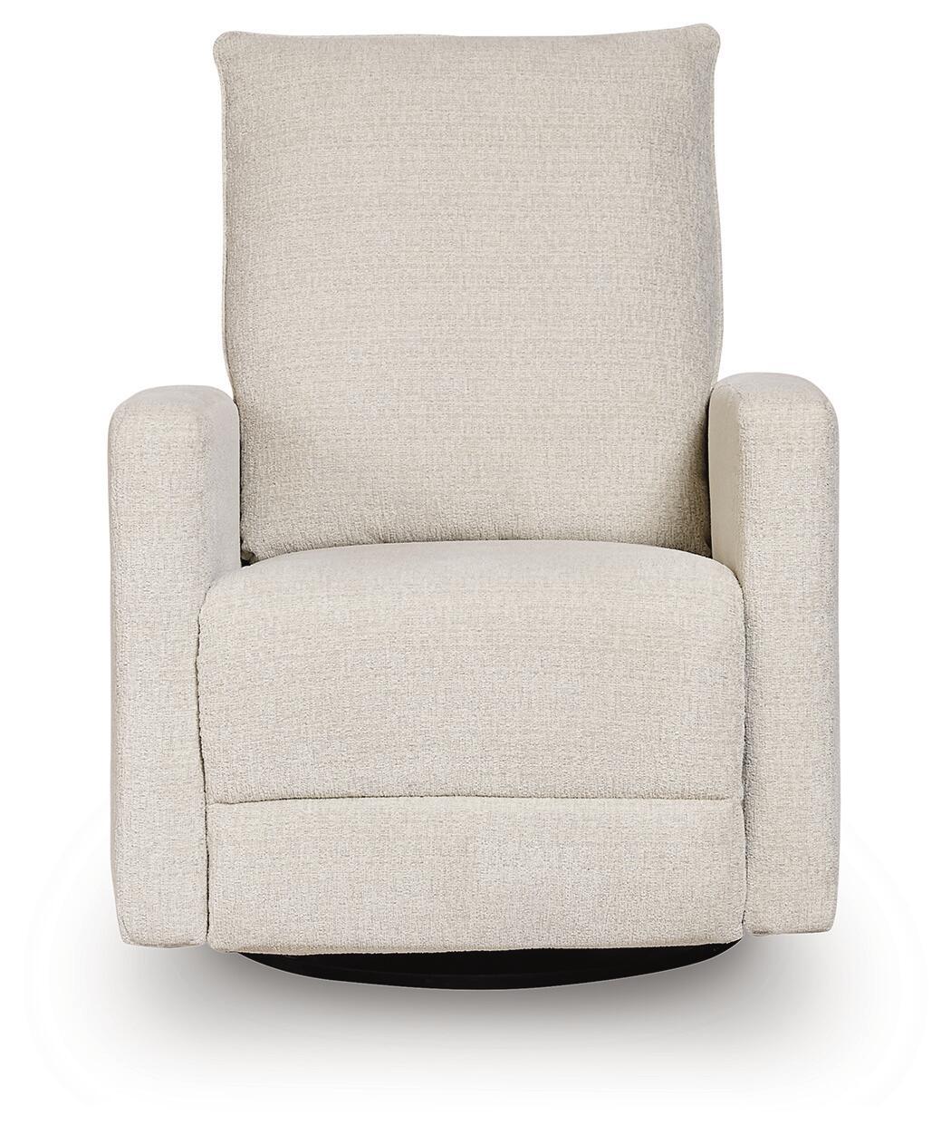 Oaklynn-Manor - Swivel Glider Recliner - Canvas by Ashley – view 2