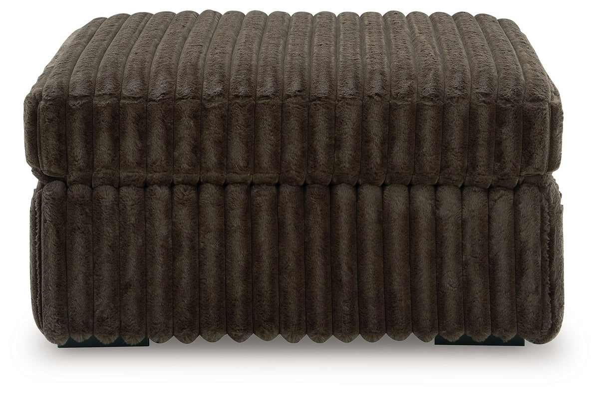 Midnight-Madness - Oversized Accent Ottoman by Ashley – view 5