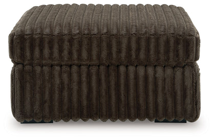 Midnight-Madness - Oversized Accent Ottoman by Ashley – view 5