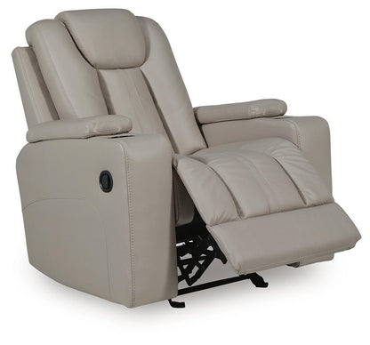 Elevate Edges - Glider Recliner - Coin by Ashley – view 2