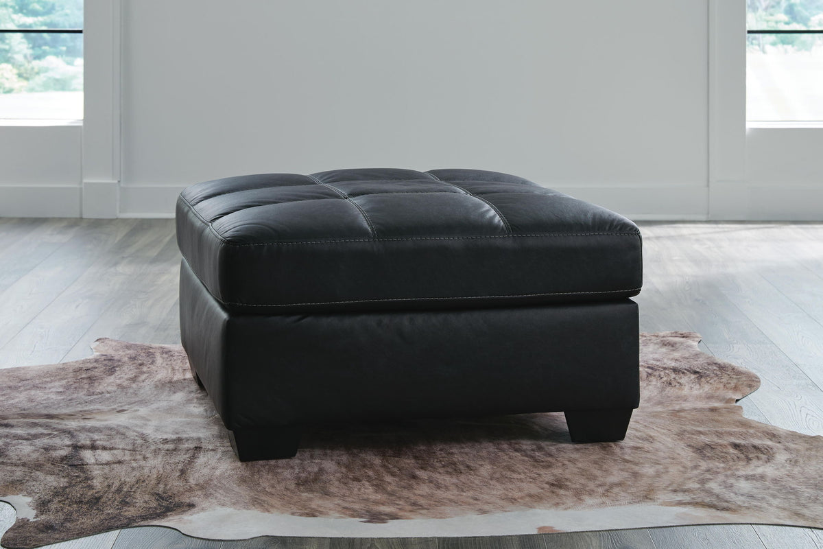 Barlin Mills - Oversized Accent Ottoman - Carbon – view 2
