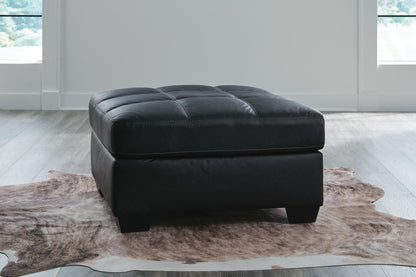 Barlin Mills - Oversized Accent Ottoman - Carbon – view 2