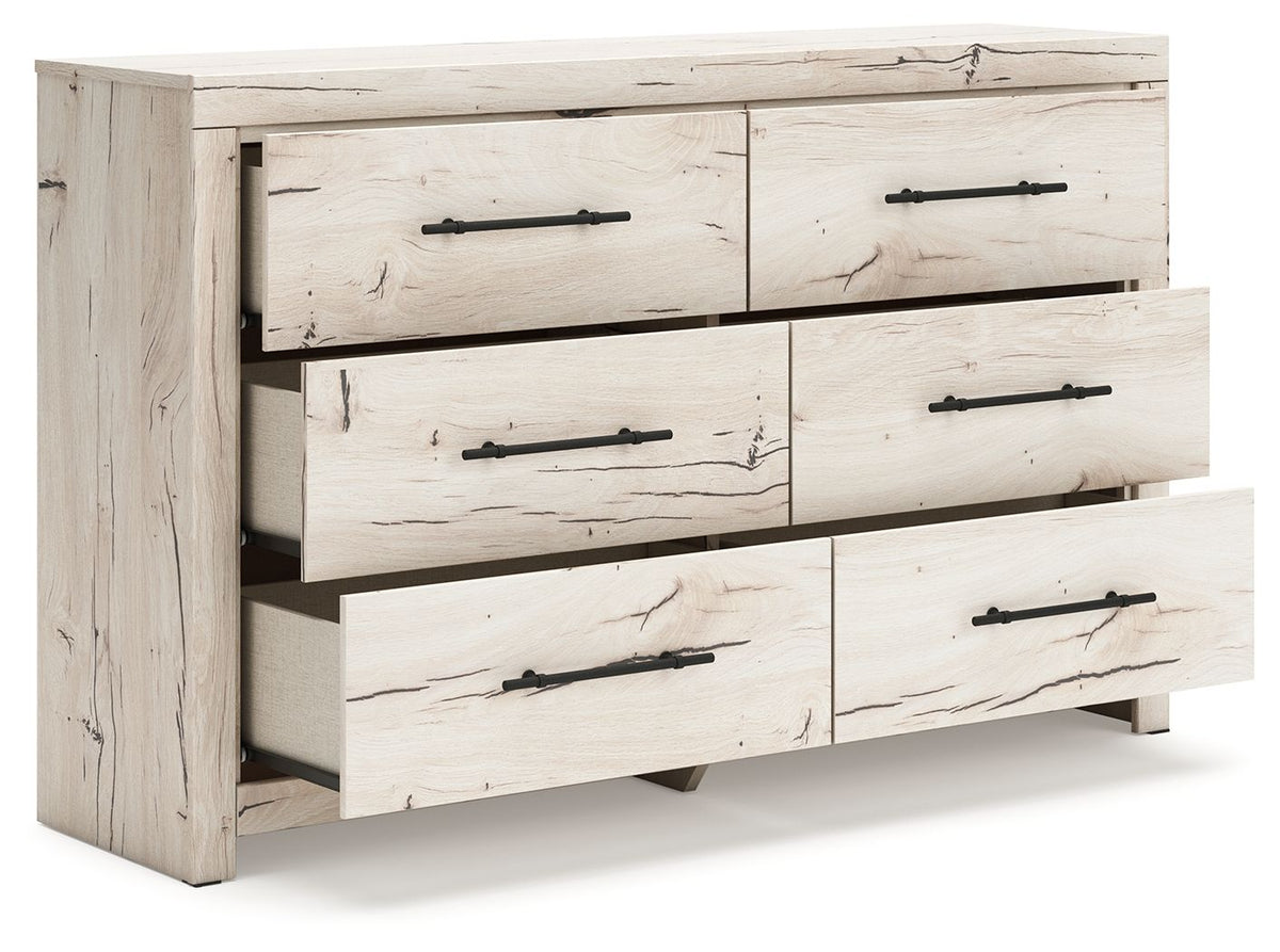 Lawroy - Six Drawer Dresser - Light Natural – view 2