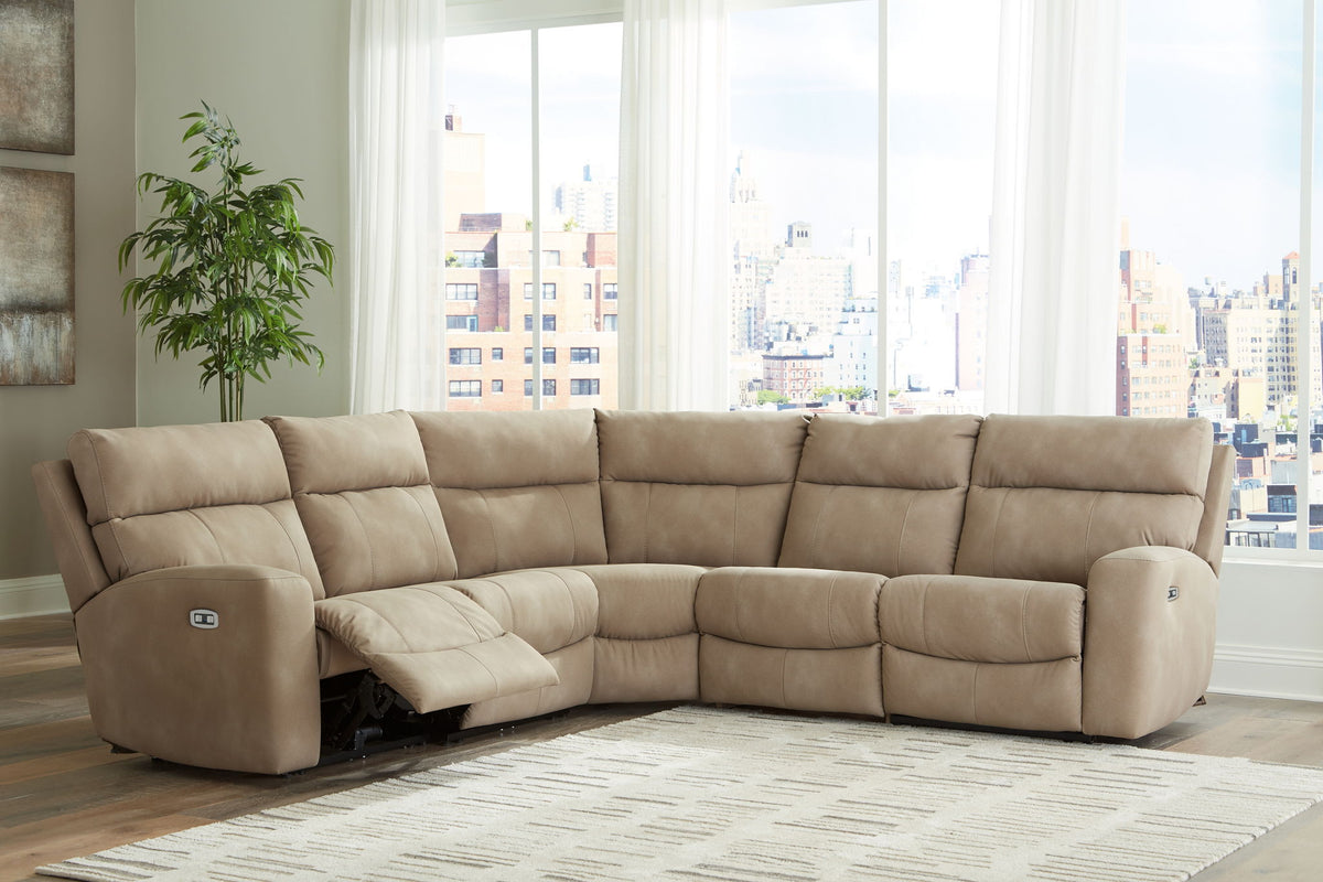 Next-Gen Durapella - 6 Piece Power Reclining Sectional Set by Ashley – view 4