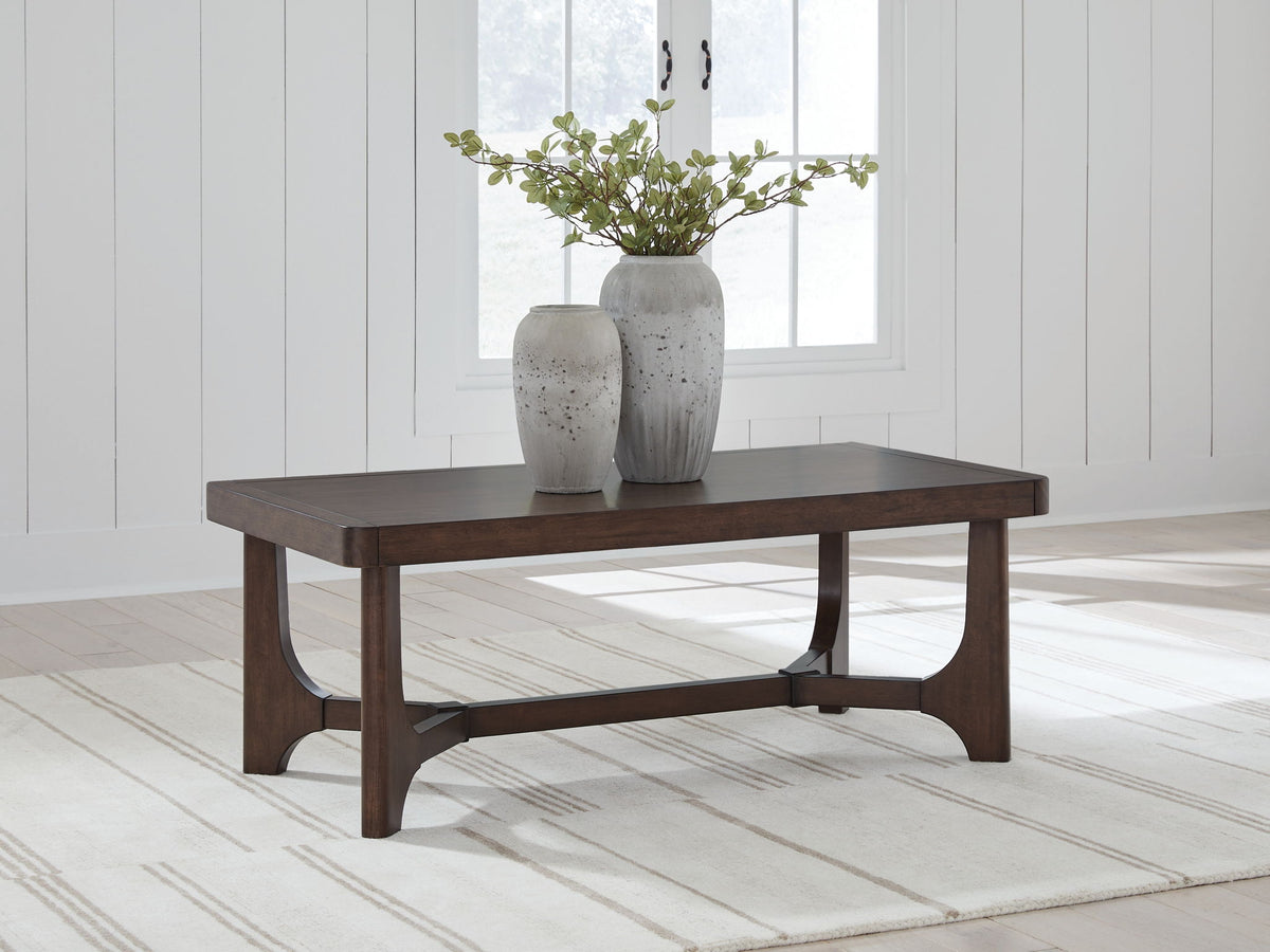 Korestone - Rectangular Cocktail Table by Ashley – view 4