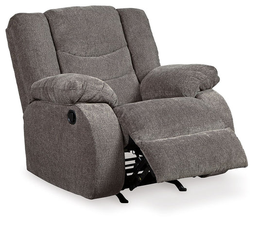 Tulen - Rocker Recliner - Gray by Ashley – view 2