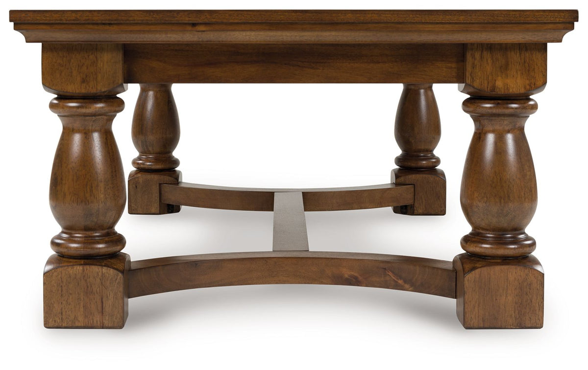 Sturlayne - Rectangular Cocktail Table - Brown by Ashley – view 2