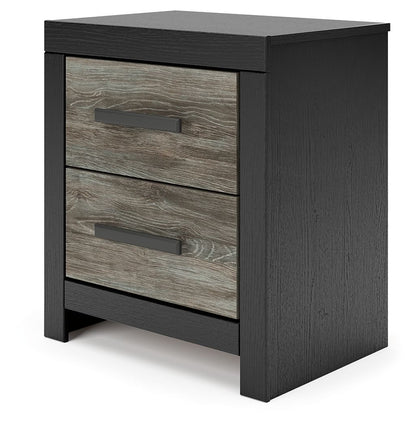Broachmyn - Two Drawer Night Stand by Ashley – view 4