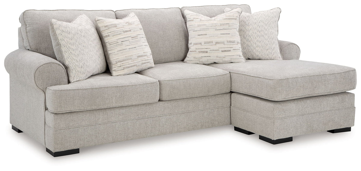 Eastonbridge - Sofa Chaise - Shadow – view 2
