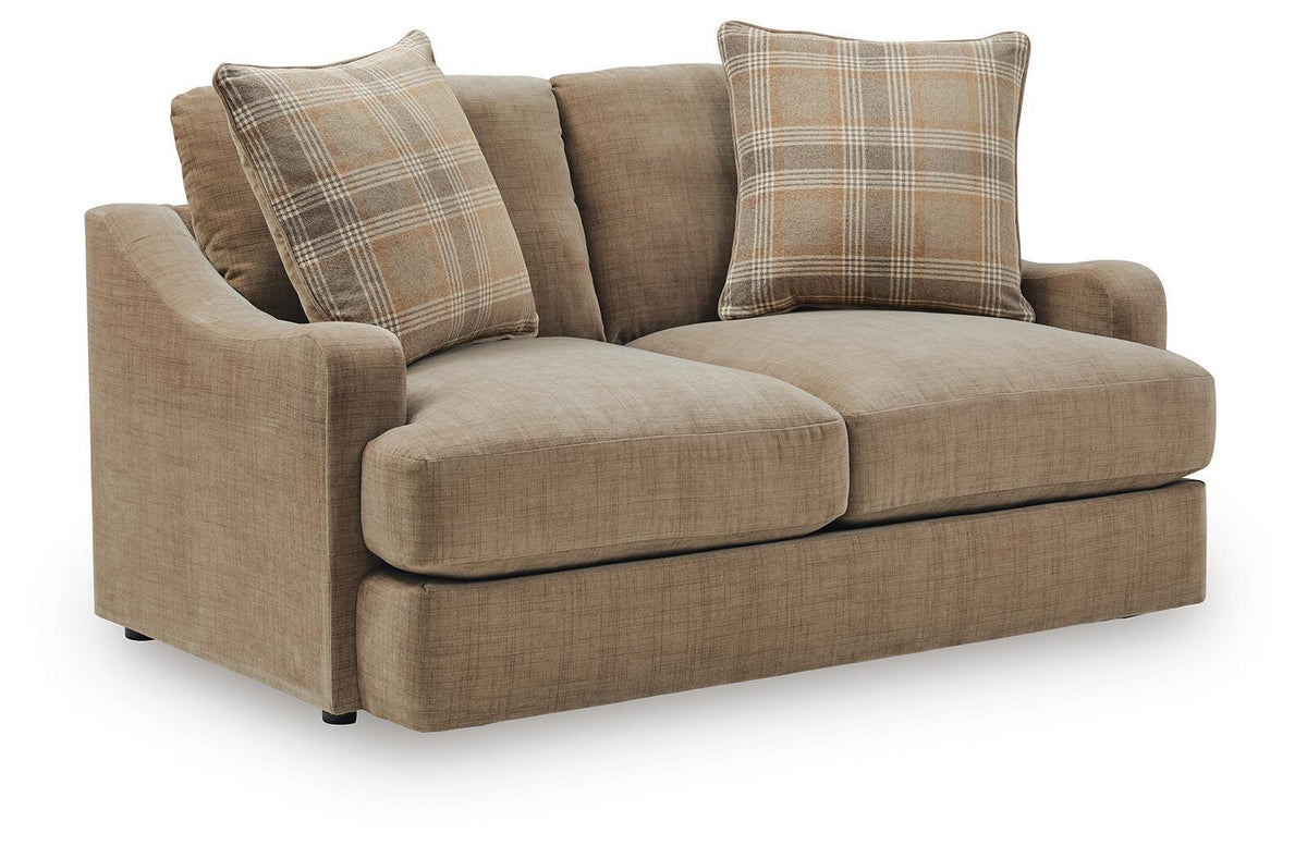 ChloeeAnne - Loveseat - Honey – Stationary Loveseats