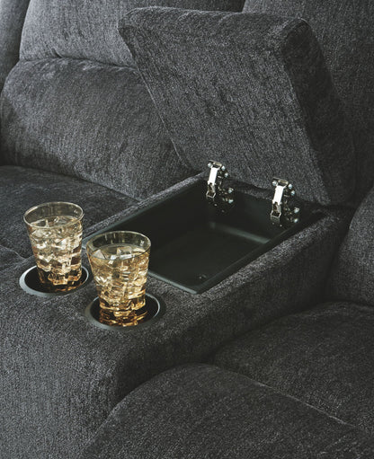 Draycoll - Reclining Loveseat by Ashley – view 3