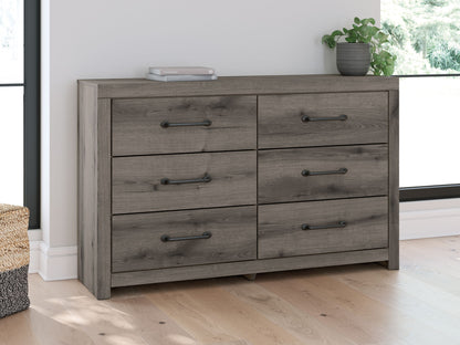 Graystorm - Six Drawer Dresser by Ashley – view 3