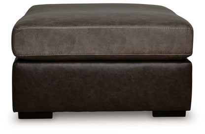 Castille Way - Oversized Accent Ottoman - Fossil by Ashley – view 2