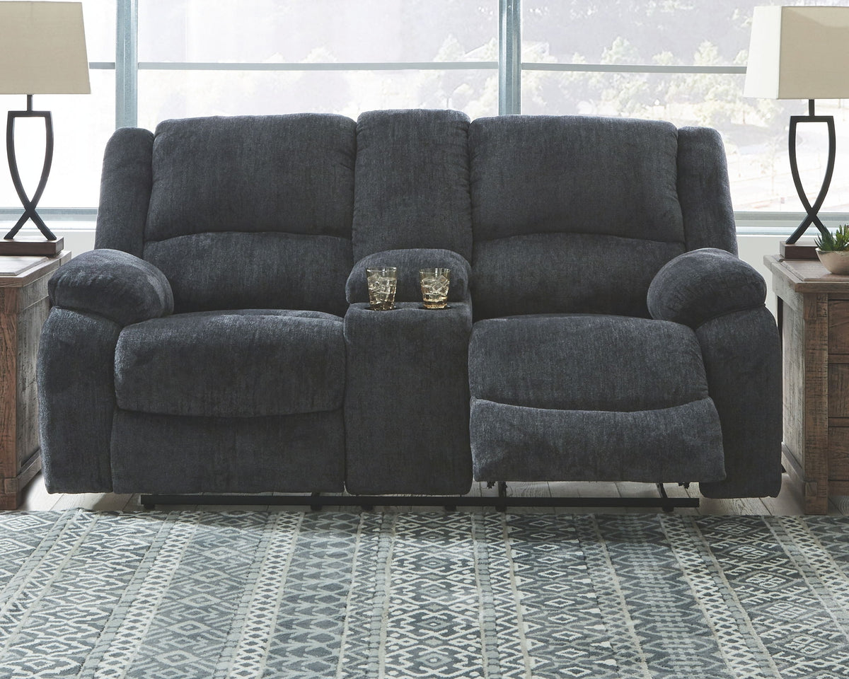 Draycoll - Reclining Loveseat by Ashley – view 4