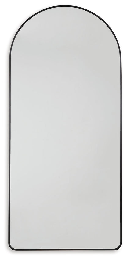 Sethall - Floor Mirror - Black by Ashley – view 2