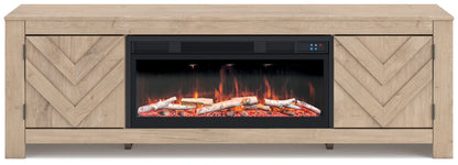 Cayboni - LG TV Stand With Fireplace Option by Ashley – view 2