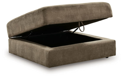 Camellia-Court - Ottoman With Storage - Coffee – view 2