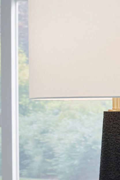 Hallburg - Poly Floor Lamp - Black by Ashley – view 2