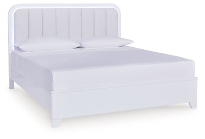 Jarlee - Upholstered Panel Bed by Ashley – Panel Beds