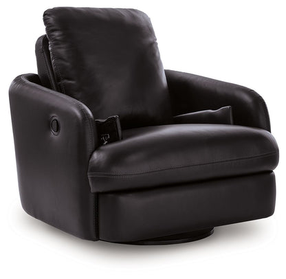 Modmax II - Swivel Glider Recliner - Black by Ashley – view 2