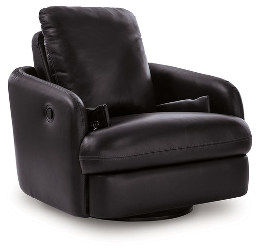 Modmax II - Swivel Glider Recliner - Black by Ashley – view 2