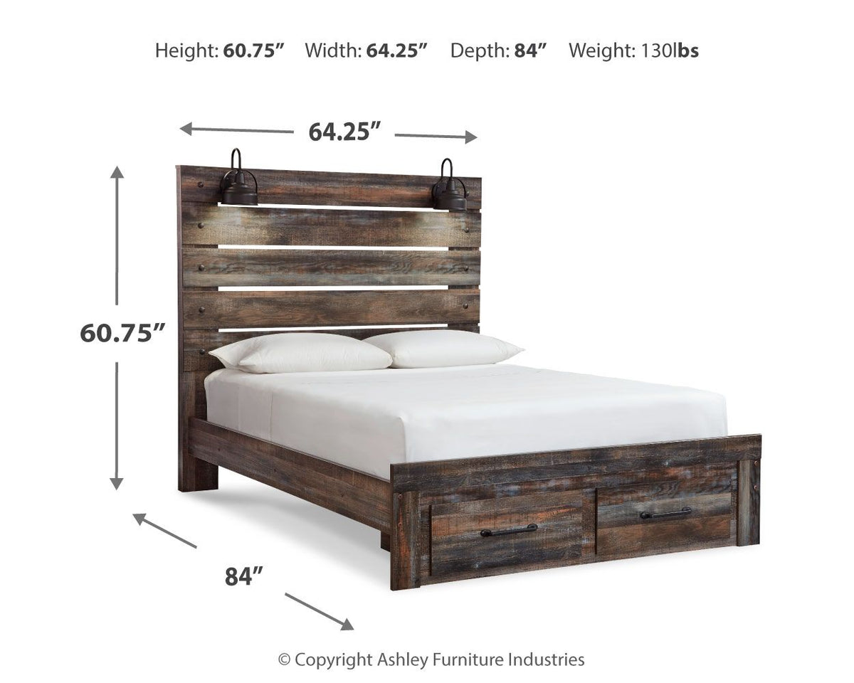 Drystan - Panel Bed by Ashley – view 13