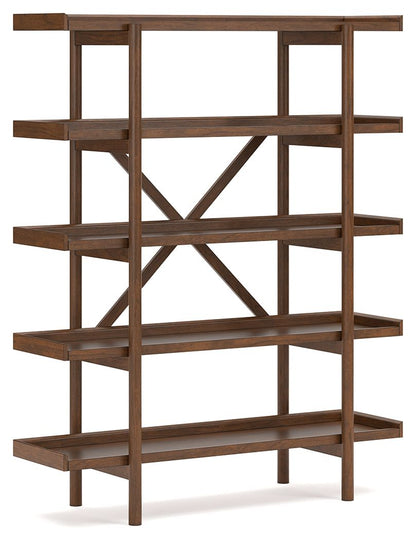 Lyncott - Bookcase - Brown by Ashley – view 2