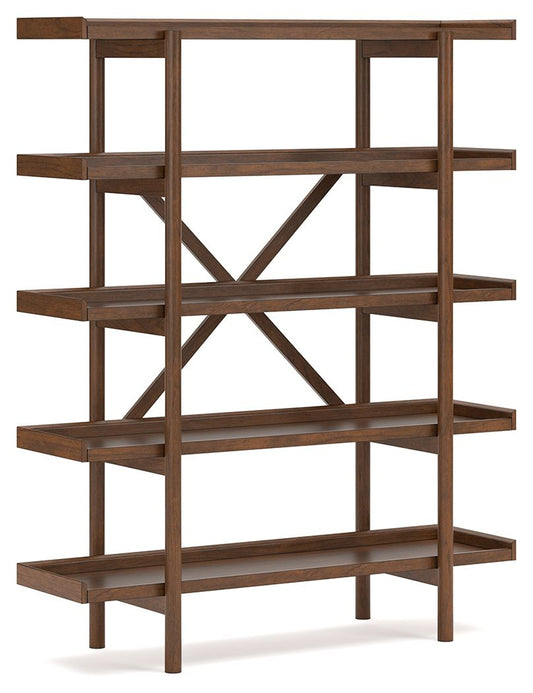 Lyncott - Bookcase - Brown by Ashley – view 2