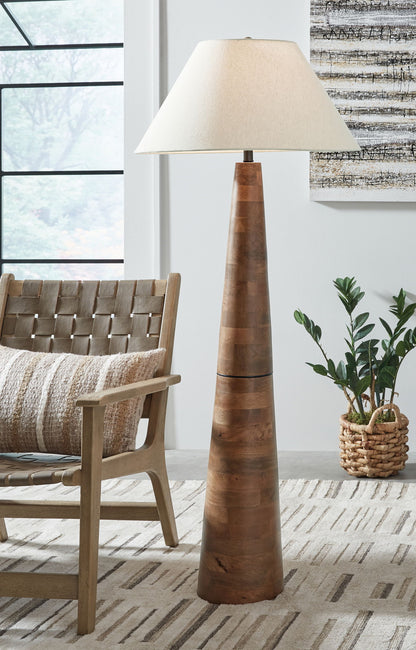 Danset - Wood Lamp by Ashley – view 3