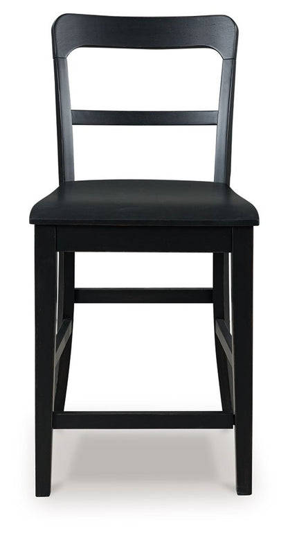 Greddinton - Barstool (Set of 2) by Ashley – view 3