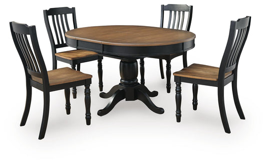Clorazi - Extension Dining Table Set – 5 Piece Dining Room Sets