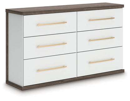 Kendanport - Six Drawer Dresser by Ashley – Dressers