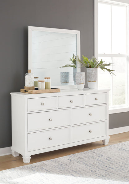 Fortman - Dresser And Mirror - White by Ashley – view 2