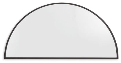 Denlow - Accent Mirror - Black by Ashley – Accent Mirrors