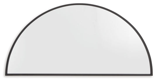Denlow - Accent Mirror - Black by Ashley – Accent Mirrors