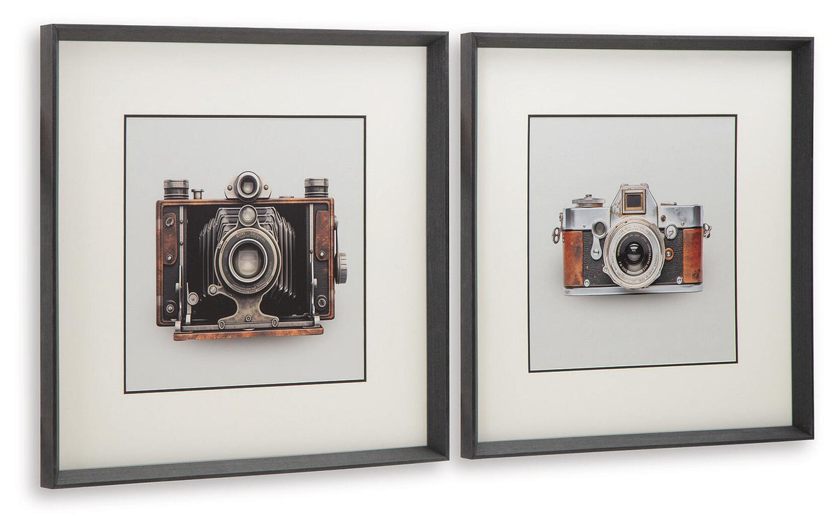 Dirkgrove - Wall Art Set (Set of 2) - Black / White / Brown by Ashley – view 2