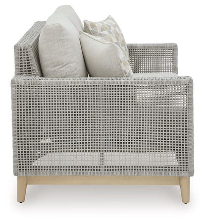 Seton Creek - Loveseat With Cushion - Gray by Ashley – view 2